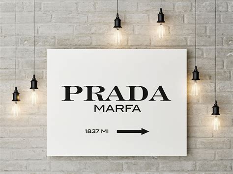 Prada Marfa Poster 